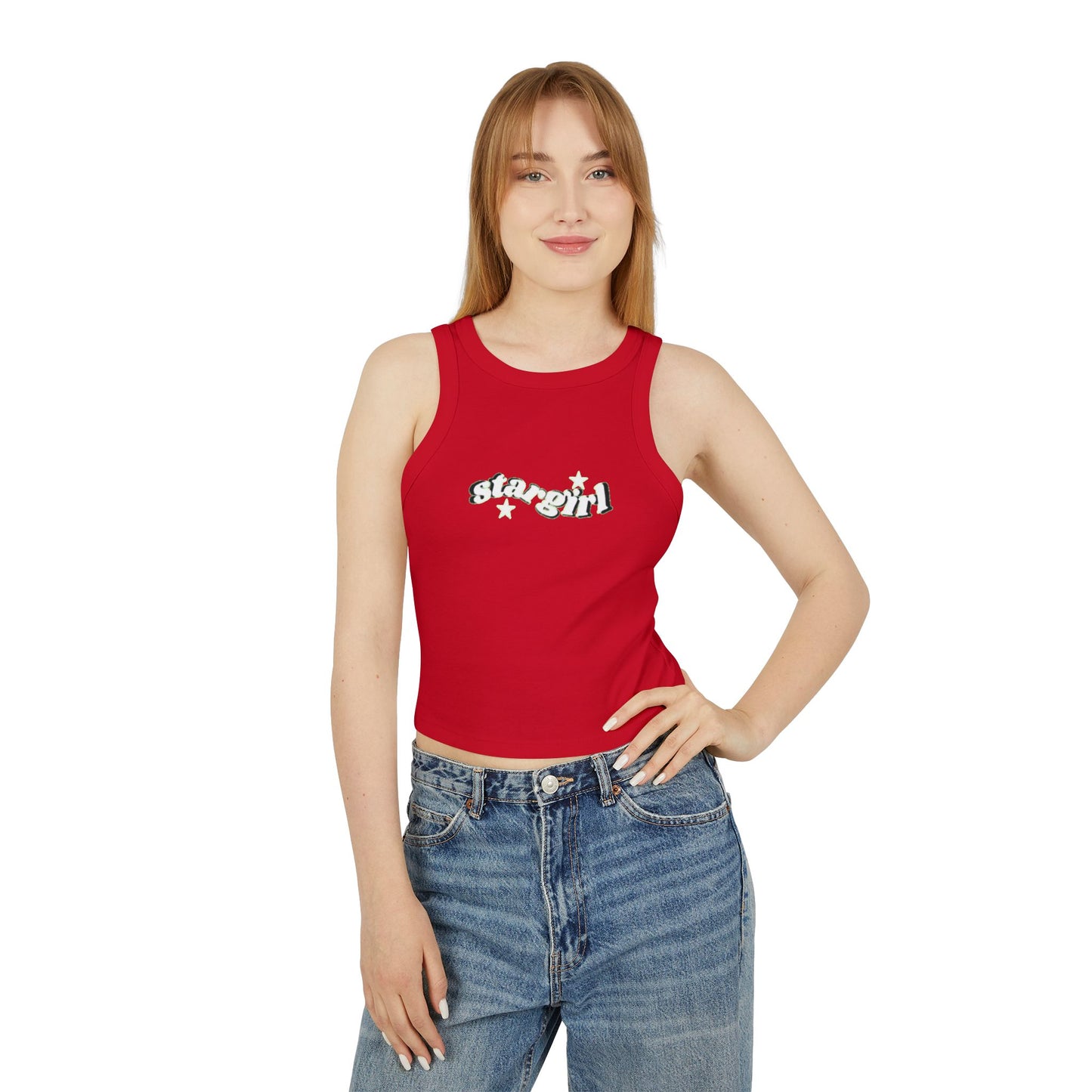 Stargirl Micro Rib Racer Tank