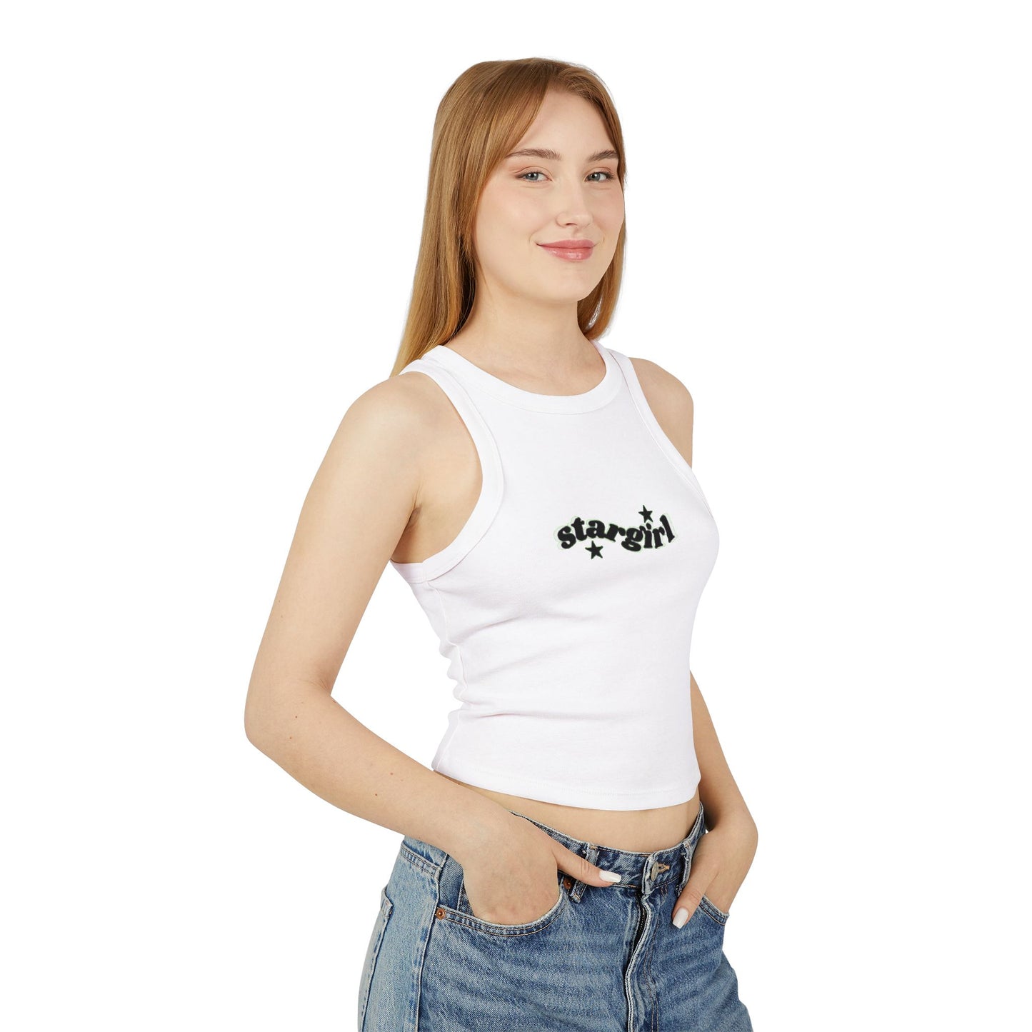 Stargirl Micro Rib Racer Tank