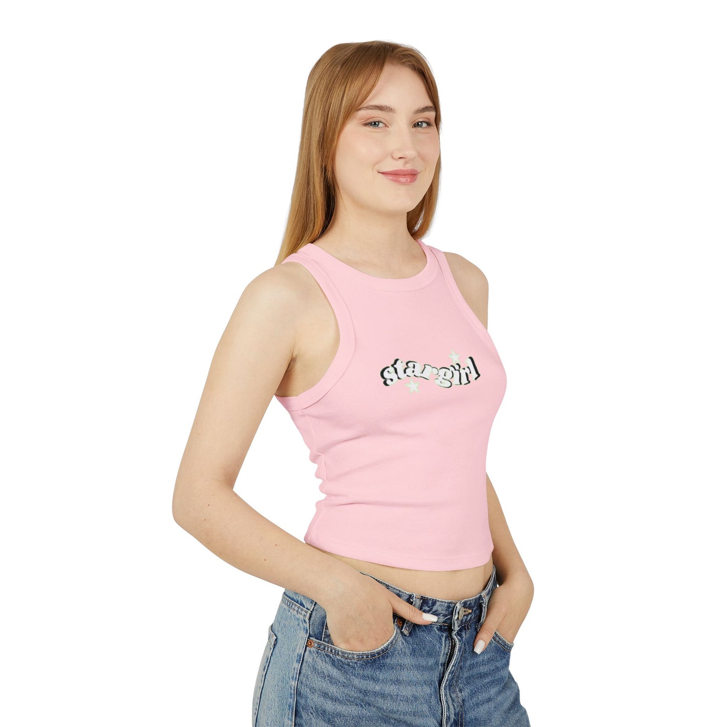 Stargirl Micro Rib Racer Tank