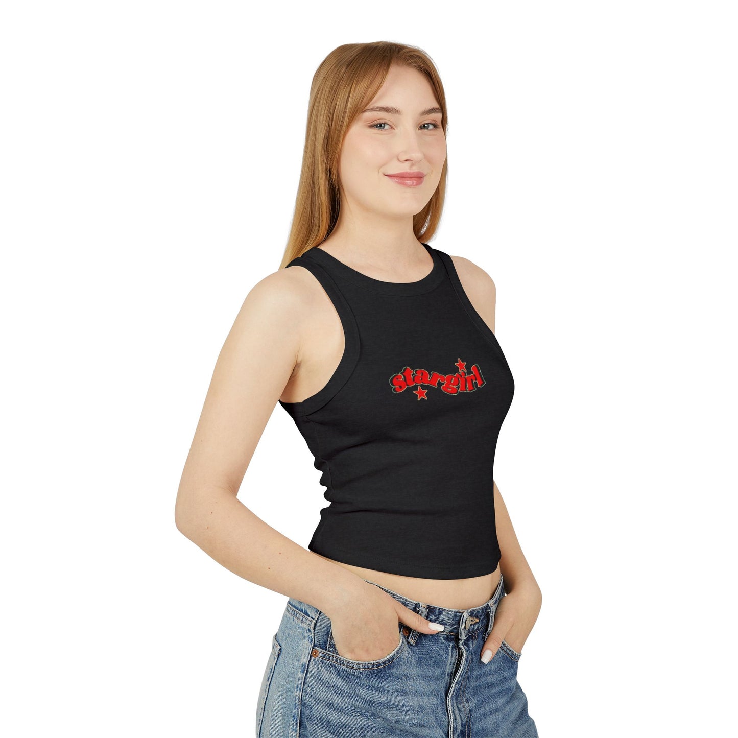 Stargirl Micro Rib Racer Tank