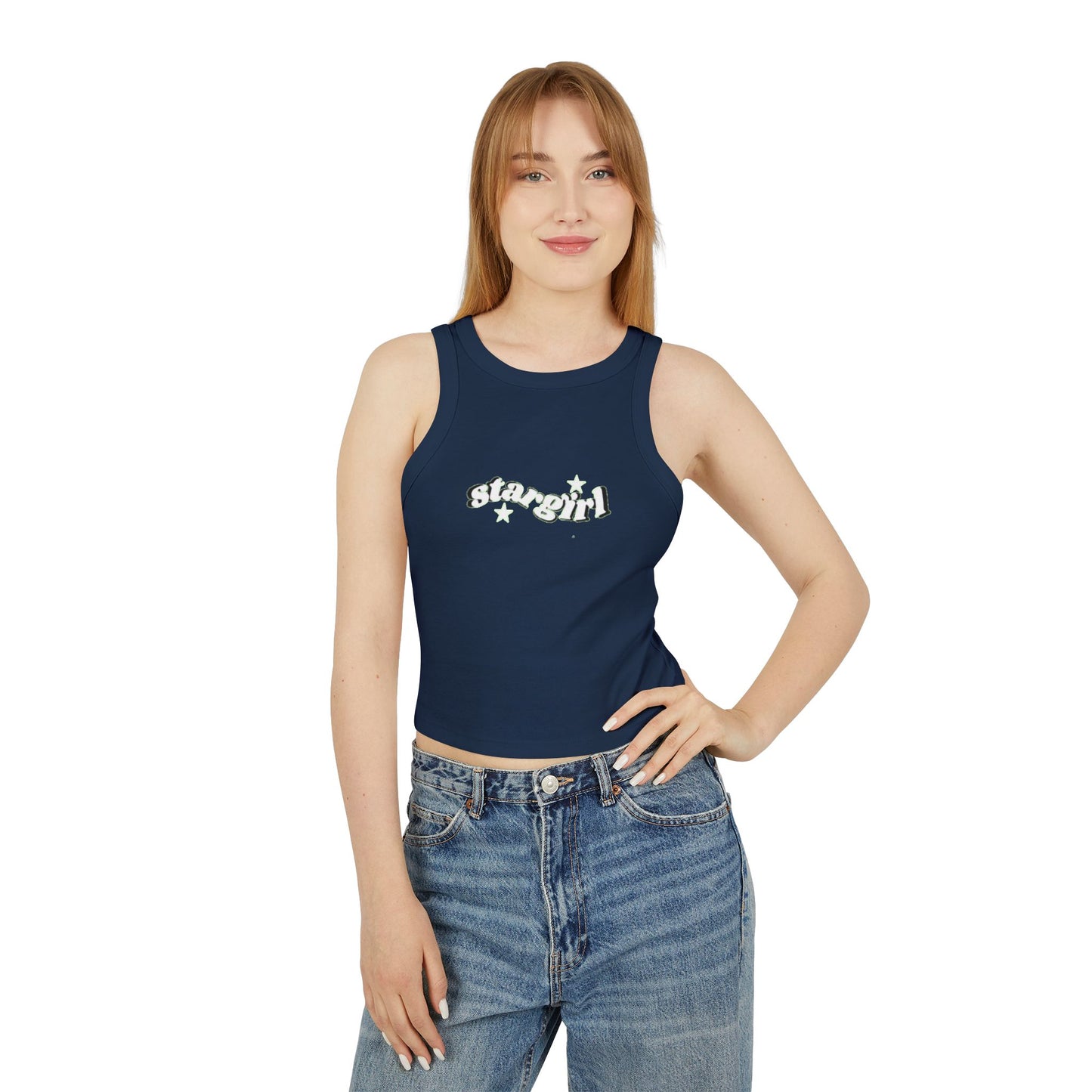 Stargirl Micro Rib Racer Tank