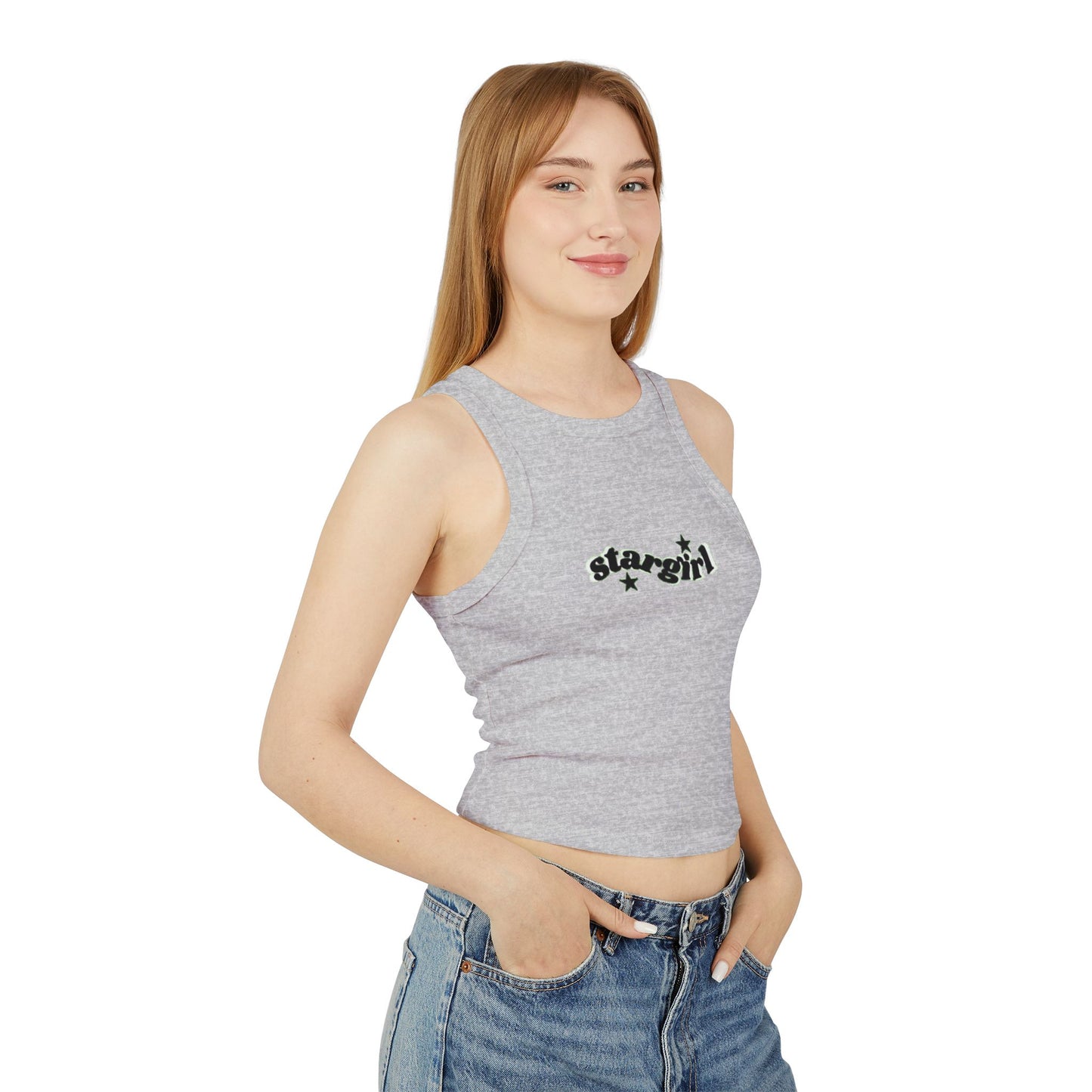 Stargirl Micro Rib Racer Tank