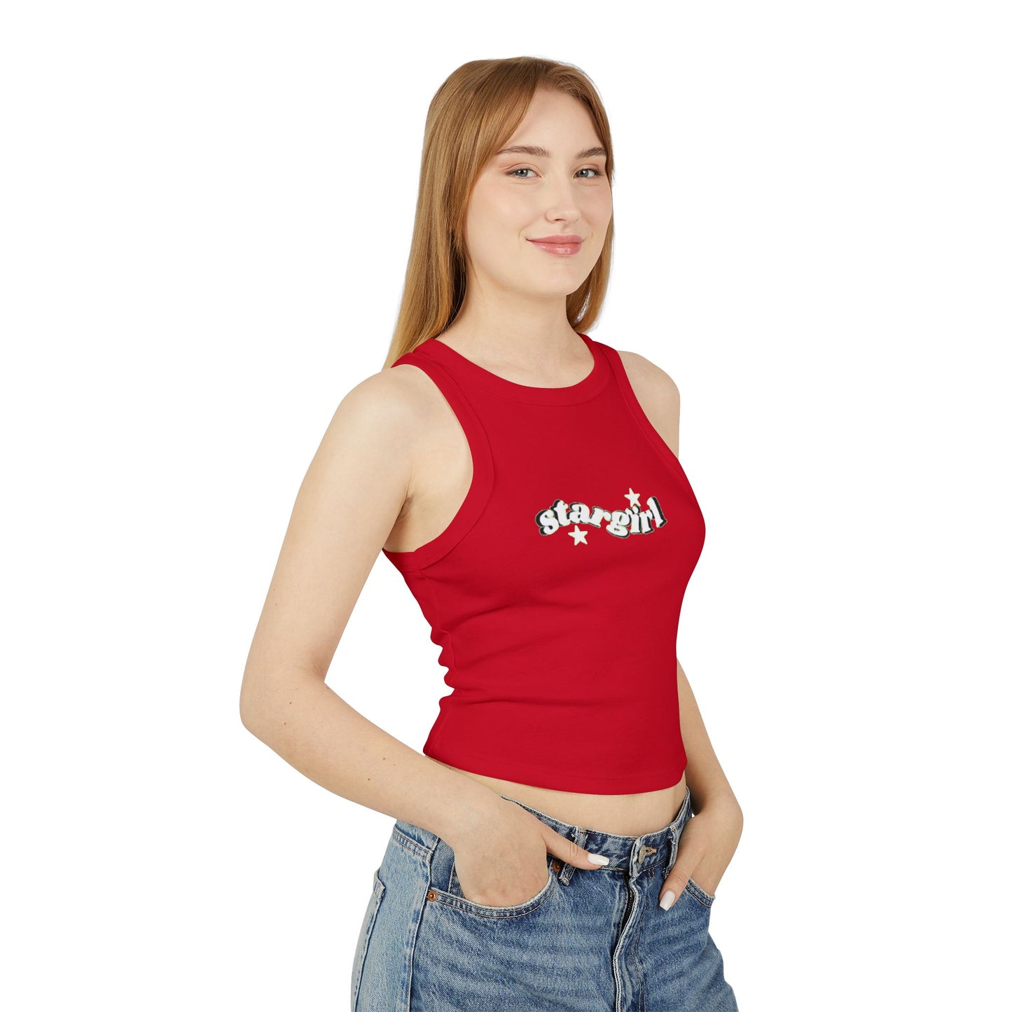 Stargirl Micro Rib Racer Tank